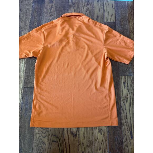 Nike Golf Men’s M Medium Dri-Fit Polyester  O Pioner Golf Logo Orange - Picture 8 of 8